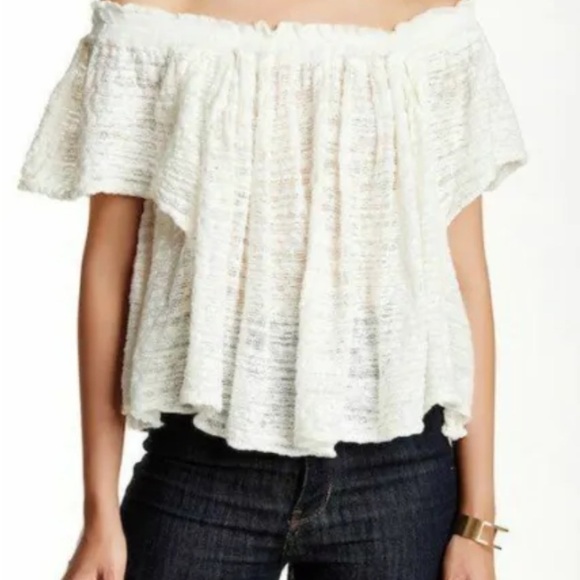 Free People Off the shoulder top - Picture 1 of 5